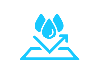 (Icon)Splash-proof Protection (Front)