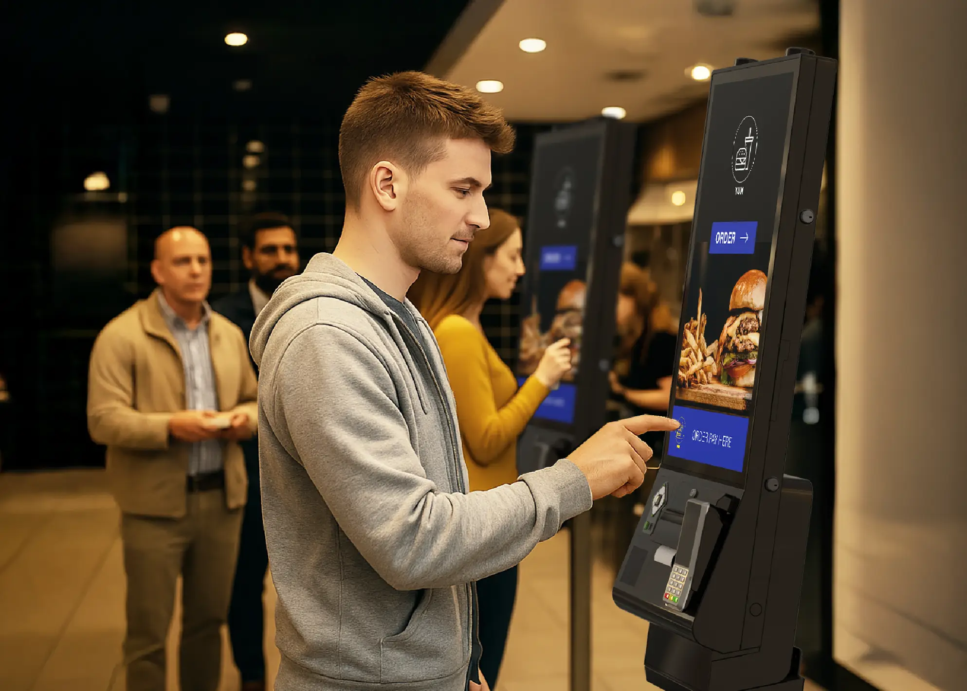 Turning Wait Times into Growth: Self-Ordering Kiosks in Action